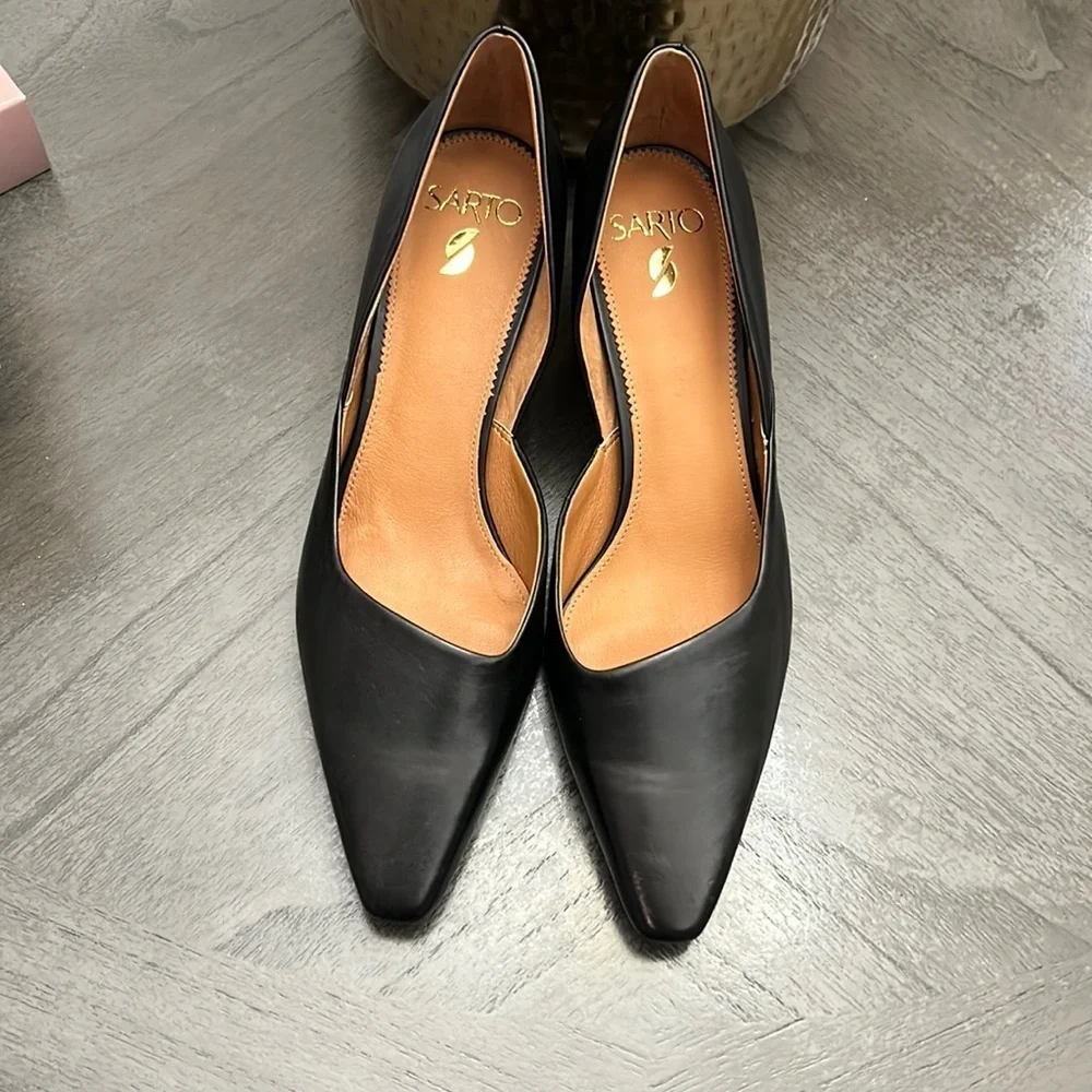 Franco Sarto Rita Leather d'Orsay Pumps_6